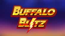 The Buffalo Blitz slot game logo.