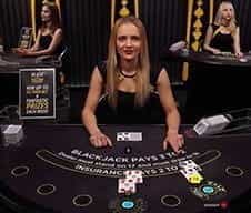 Image of a live dealer at bwin casino.