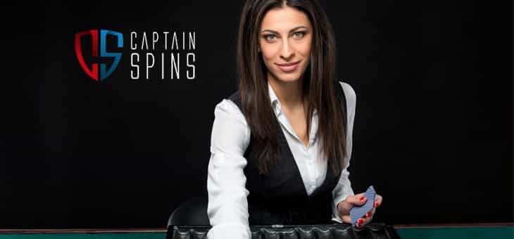 The Online Lobby of Captain Spins