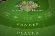 A baccarat table.