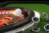 A casino roulette wheel