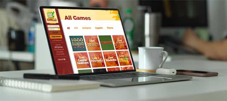 The Online Casino Games at Chilli Casino