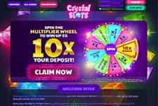 Crystal Slots Welcome Offer