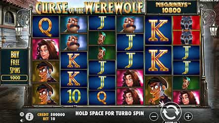 Curse of the Werewolf Online Slot by Pragmatic Play