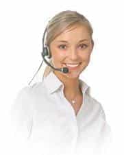 Image of a customer service representative
