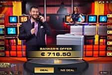 The Deal or No Deal Live game from Evolution.