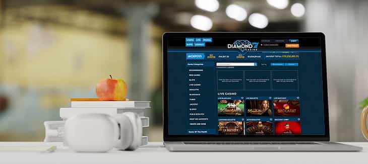 The Online Casino Games at Diamond7