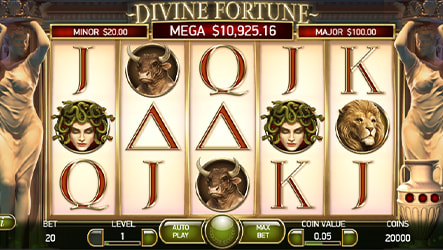 Divine Fortune online slot by NetEnt