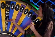 Dream Catcher live casino game.