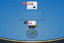 European Blackjack at JellyBean Casino.