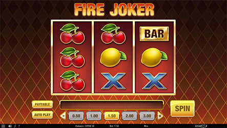 Fire Joker Online Slot by Play'n GO