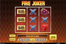 Fire Joker Slot at Unibet