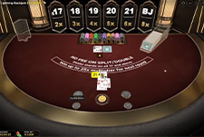 First Person Lightning Blackjack in Mr Green Thumb
