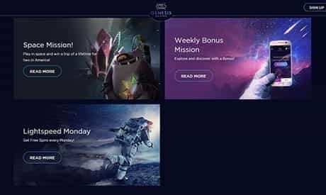 Genesis Casino-Promotions