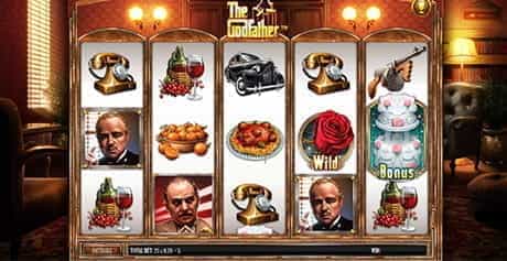 The Godfather slot game.