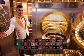 Gold Bar Roulette at the Playzee Casino Real Dealer Casino