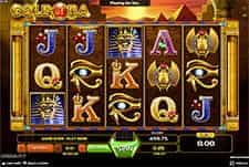 Gold of Ra slot game at JellyBean Casino.