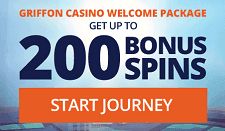 The welcome offer from Griffon Casino.