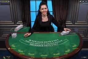 A game of blackjack at Grosvenor.