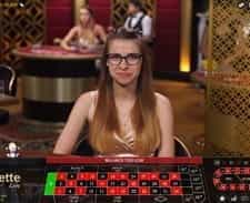 In-game action from one of the Grosvenor roulette games.