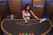 The Infinite Blackjack live casino game.