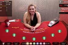 Play Live Blackjack at Kerching Casino