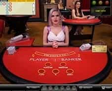 Live Dealer Baccarat at LeoVegas Casino