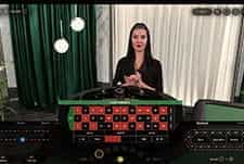 Thumbnail for Live Dealer roulette table at Fortune Mobile Casino