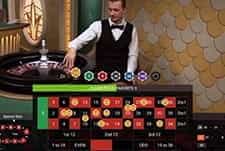 The Live Roulette table at Amazon Slots.
