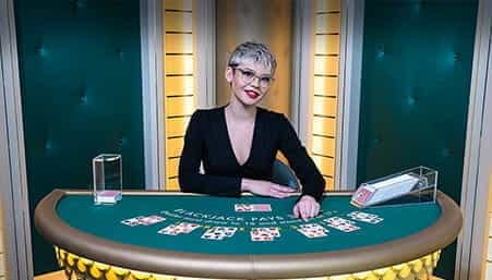 A live dealer at a Maestro casino