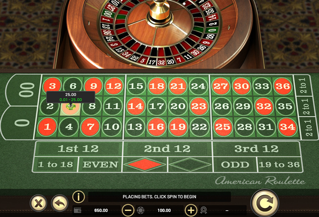 Max Bet for a Straight Up Bet in American Roulette
