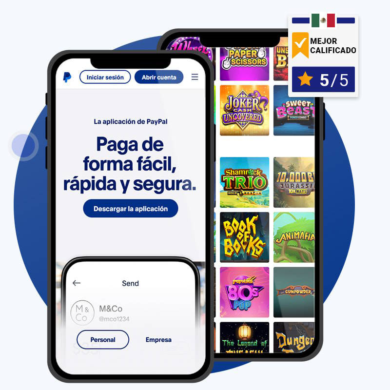 Mi prueba de los mejores casinos en línea con PayPal en México