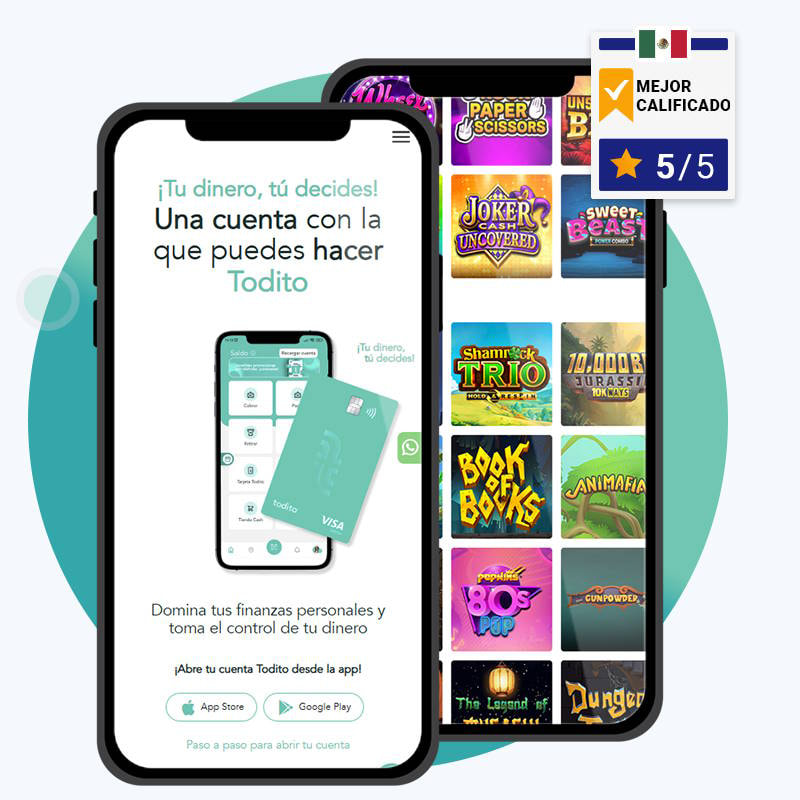 Mi análisis de los mejores casinos online con Todito Cash en México