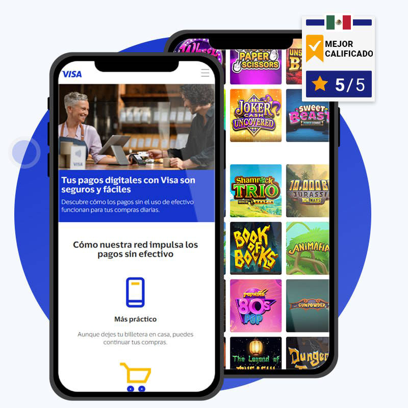 Mi prueba de los mejores casinos online con Visa en México