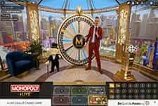 Monopoly Live games show title at Roobet Online Casino.