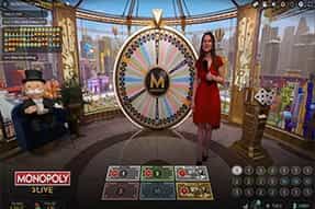 Monopoly at Virgin Games Real Dealer Casino