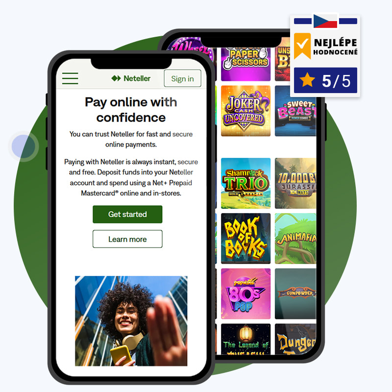 Můj test nejlepších Neteller casin v Česku