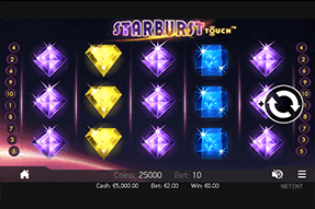 Play Starburst on the Netbet Casino App