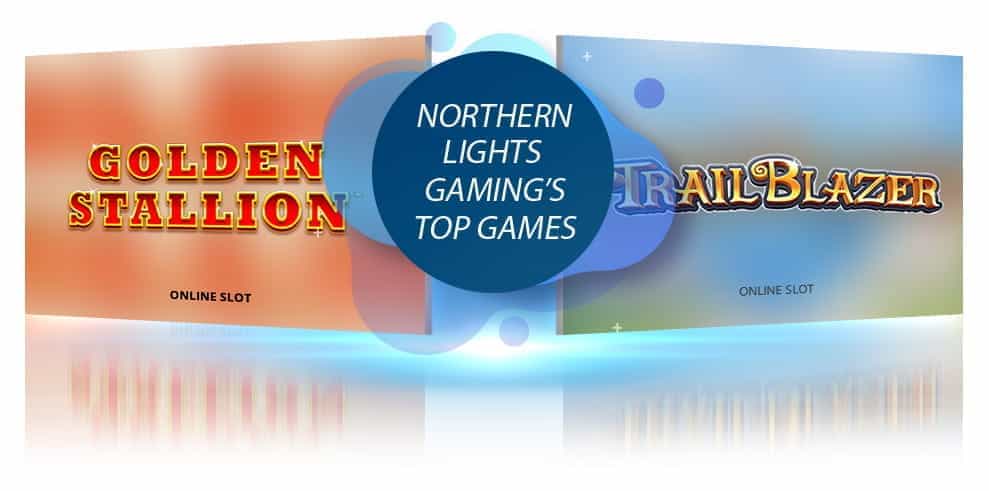 The Golden Stallion and Trailblazer slot games by Northern Lights Gaming