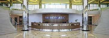 The foyer of the Novomatic head office in Austria