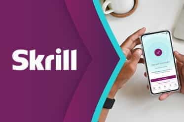 The Skrill logo.