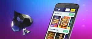 The PlayOJO mobile casino on a smartphone