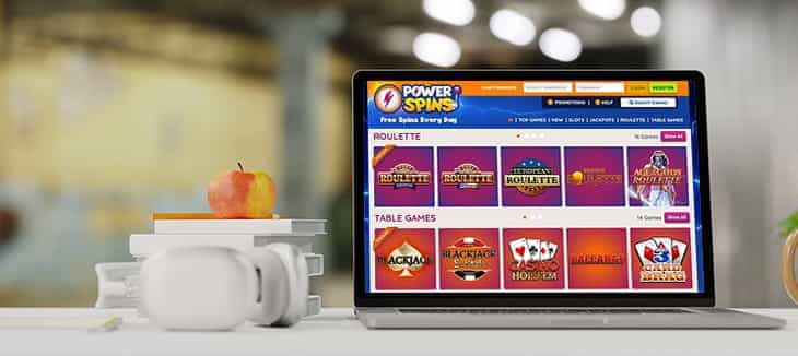 The Online Casino Games at Power Spins