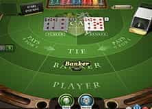 The Baccarat Professional Series online game.