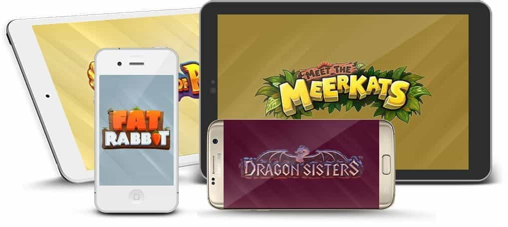Image showing Push Gaming's games on mobile devices