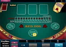 The logo for Red Dog.