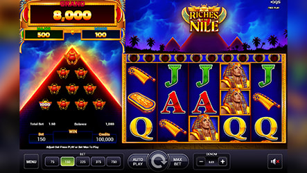 Riches of the Nile online slot by AGS