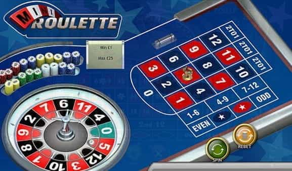 Mini Roulette by Playtech