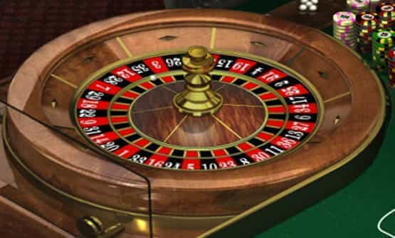 The VIP European Roulette game wheel. 