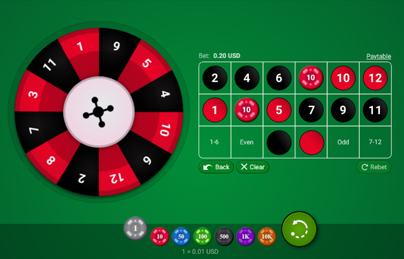 Mini Roulette